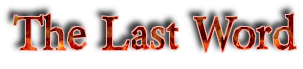 Last Word
