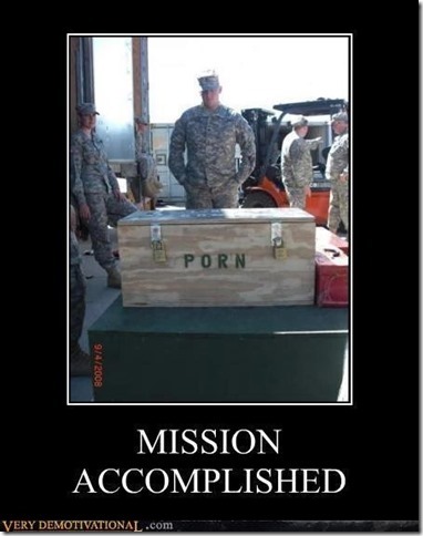 Mission Accomplished