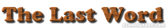 Last Word