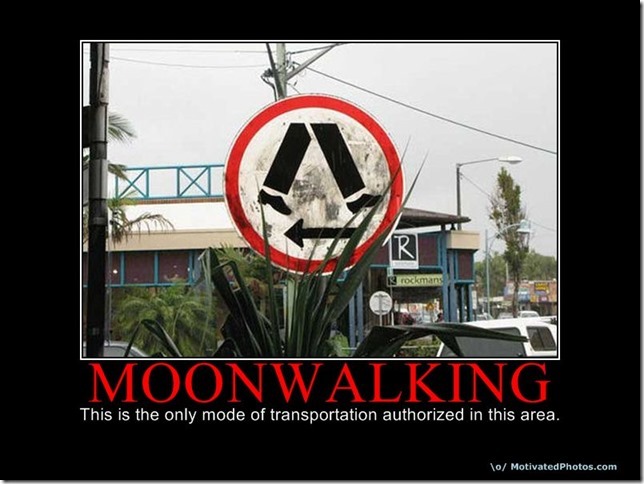 Moon walking