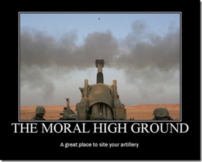 Moral High Ground