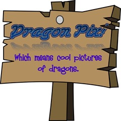 Dragon pic sign