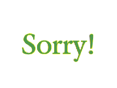 sorry