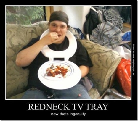 Redneck TV Tray