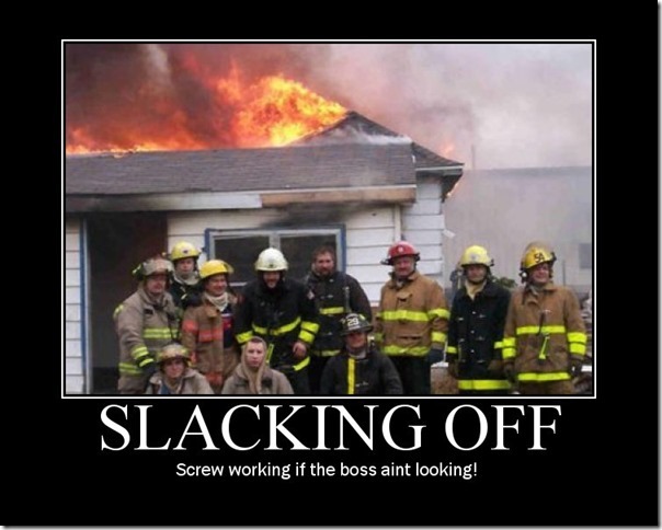 Slacking Off