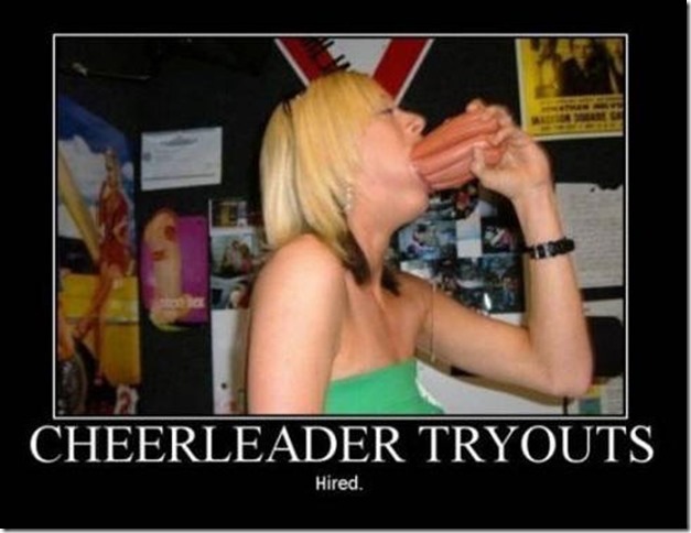 cheerleader tryouts
