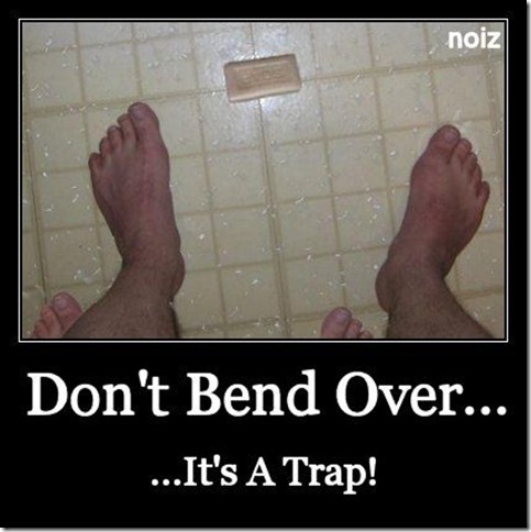 Don't bend over