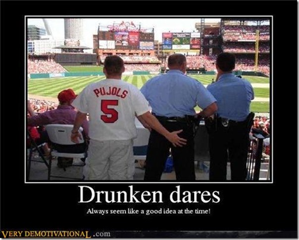 Drunken dares
