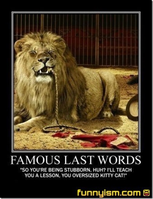 Famous Last Words (2)