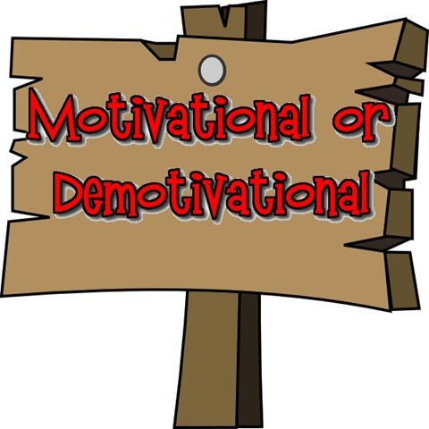 motivational wooden sign