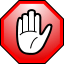 stop hand