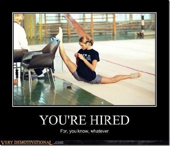 you're hired