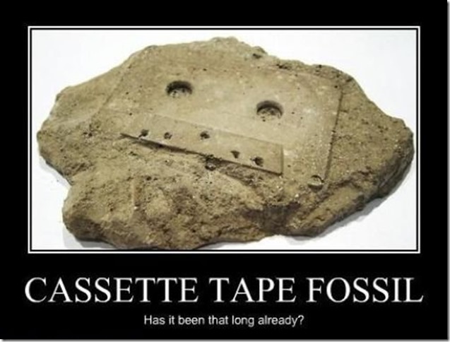cassette tape fossil