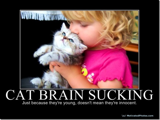 Cat Brain Sucking