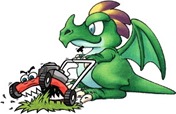 mowing dragon