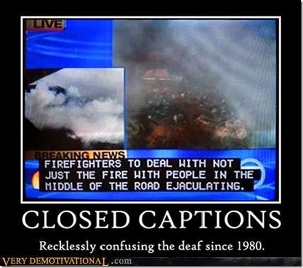 Closed Captions