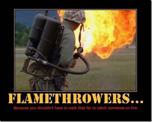 flame thrower