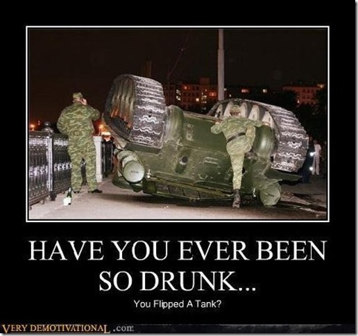 Have you ever been so drunk